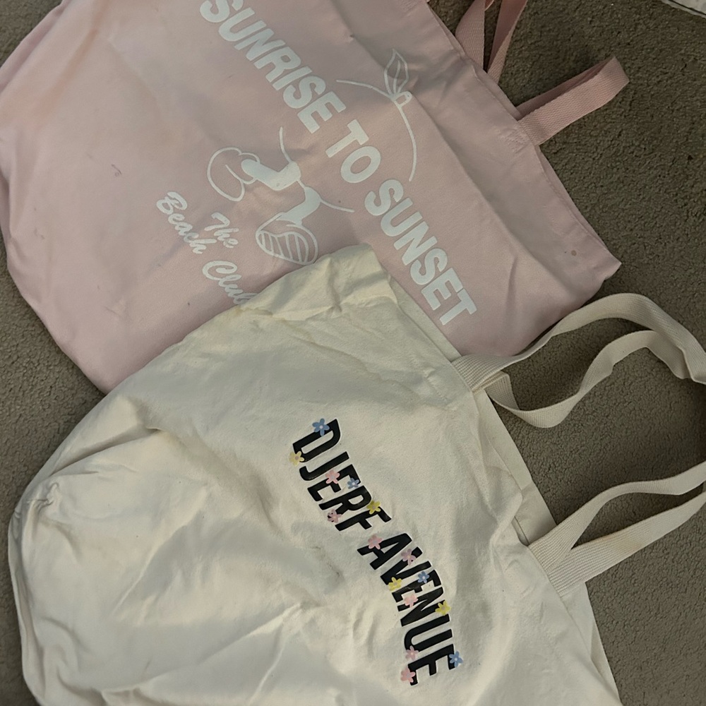 Djerf tote bag bundle